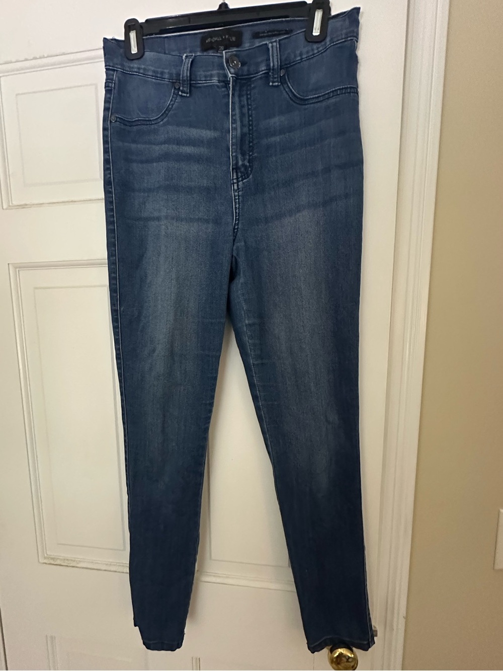 Kendall & Kylie Medium Blue High-Rise Women's Jeans